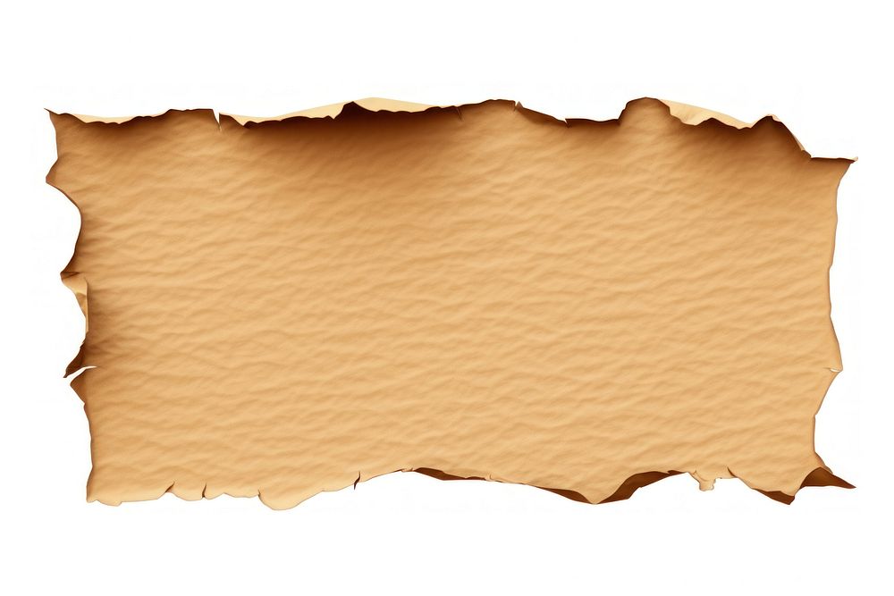 Brown ripped paper backgrounds torn white background.