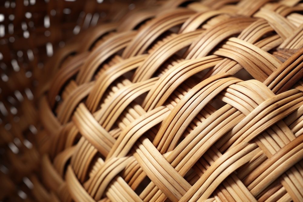 Rattan basket backgrounds repetition.