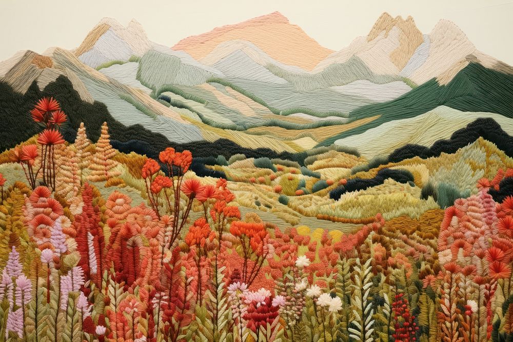New Zealand art painting tapestry.