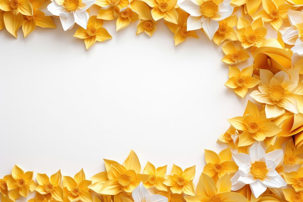 Daffodil backgrounds paper petal.