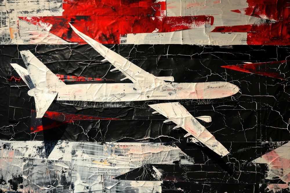 Areoplane art aircraft painting.