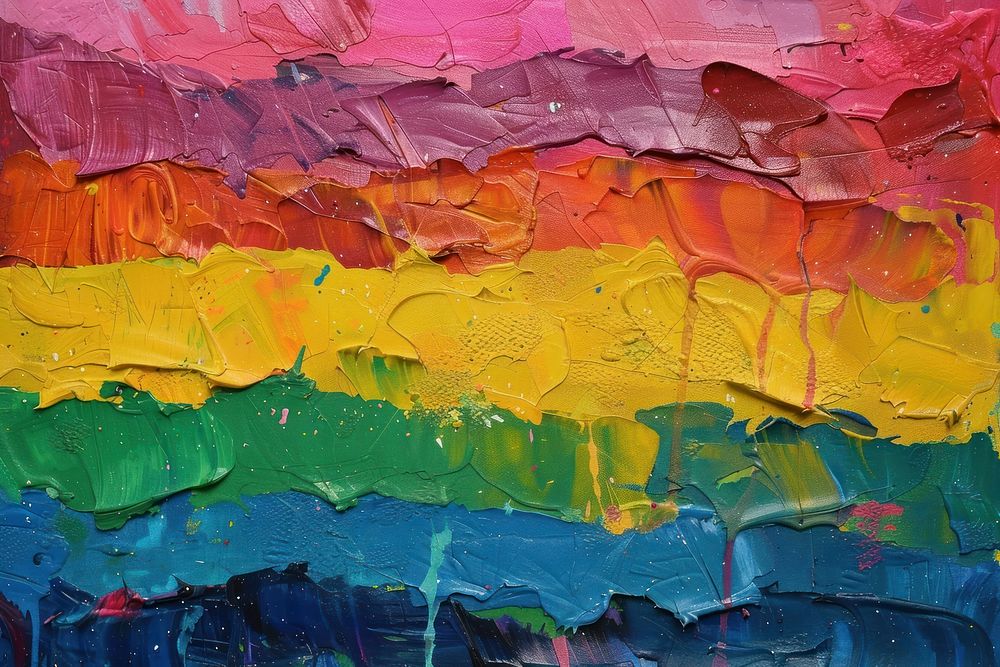 LGBTQ art abstract painting. | Premium Photo Illustration - rawpixel