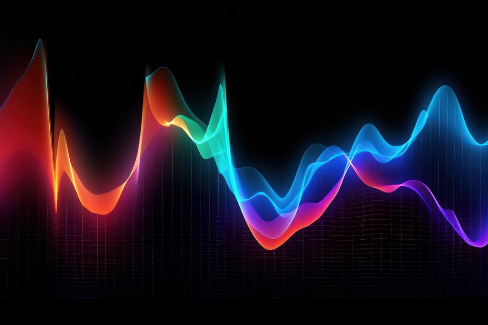 Heat light backgrounds graph.