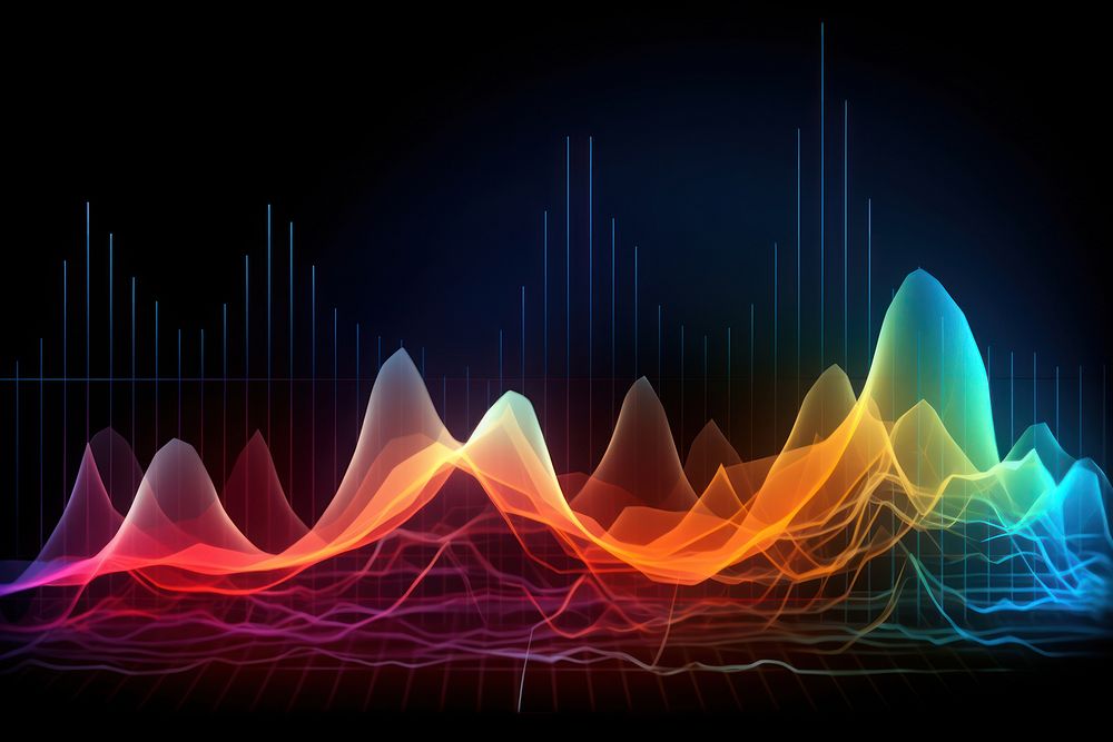 Heat rate light backgrounds pattern. | Premium Photo Illustration ...