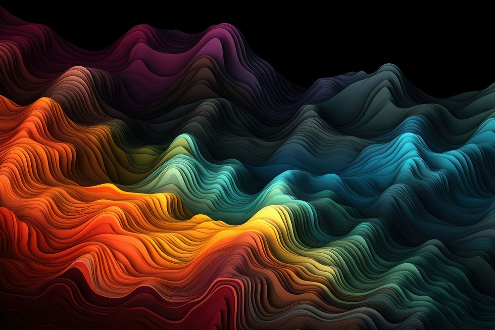 Map backgrounds pattern wave.