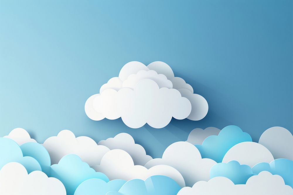 Cloud with podium backdrop backgrounds nature sky.