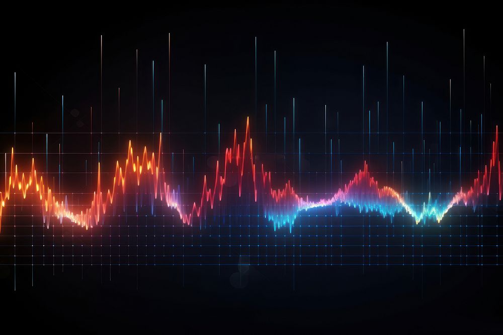 Audio wave backgrounds abstract light.