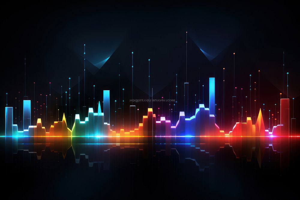 Music technology light backgrounds abstract.