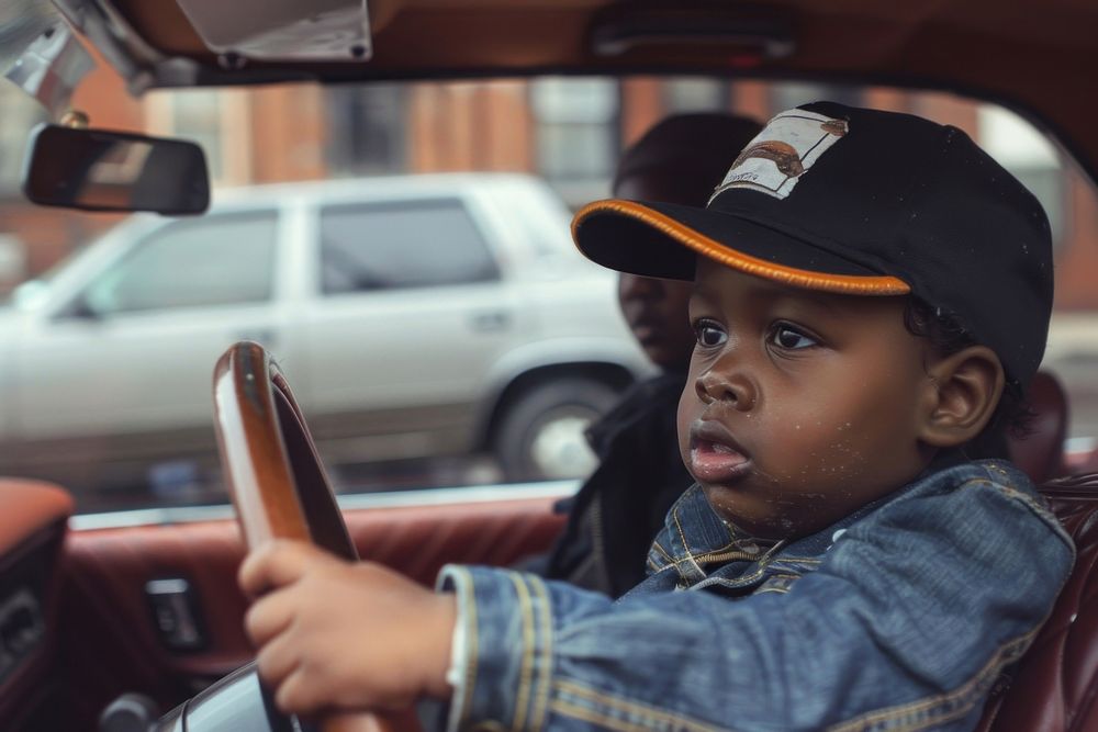Baby boys driving car vehicle child transportation.