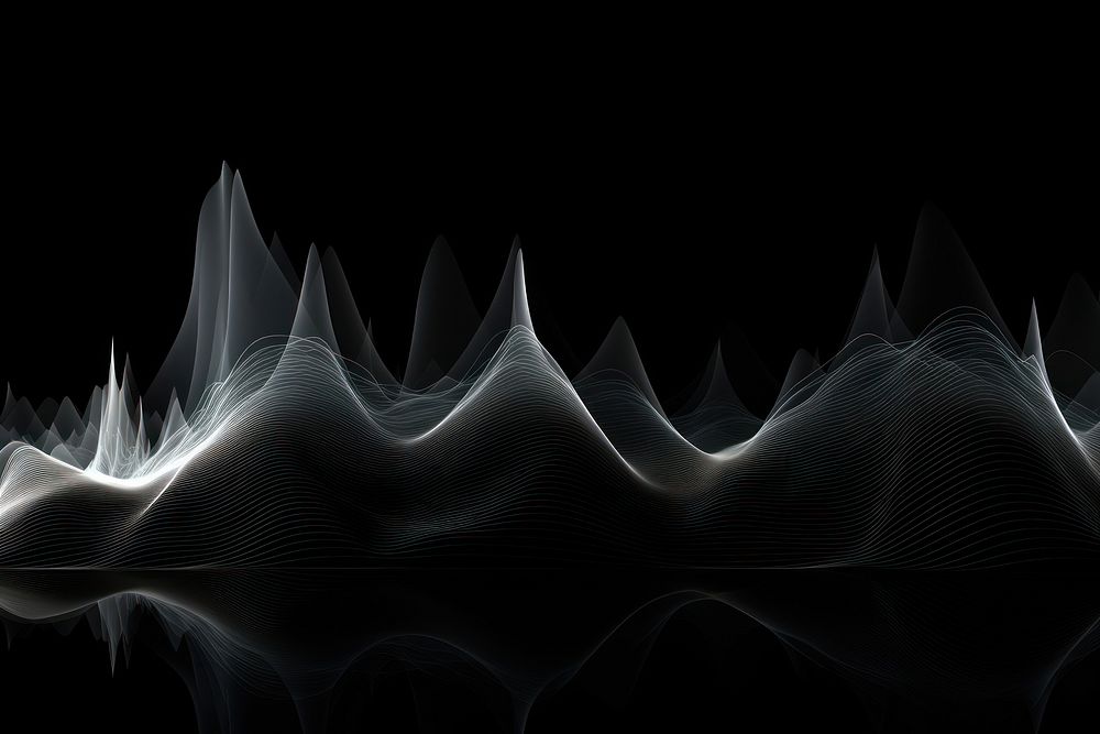 Sound wave backgrounds pattern black.