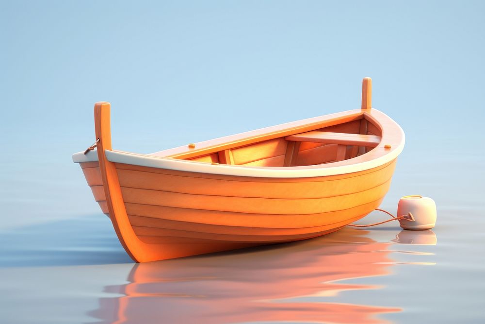 Rowboat watercraft vehicle dinghy.