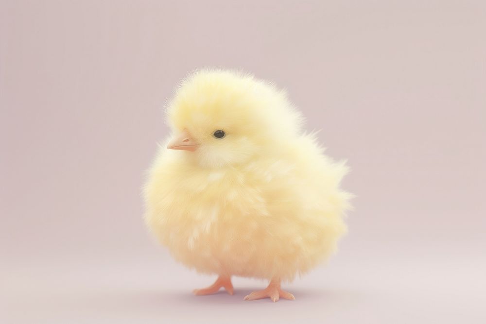 Poultry animal fluffy bird.