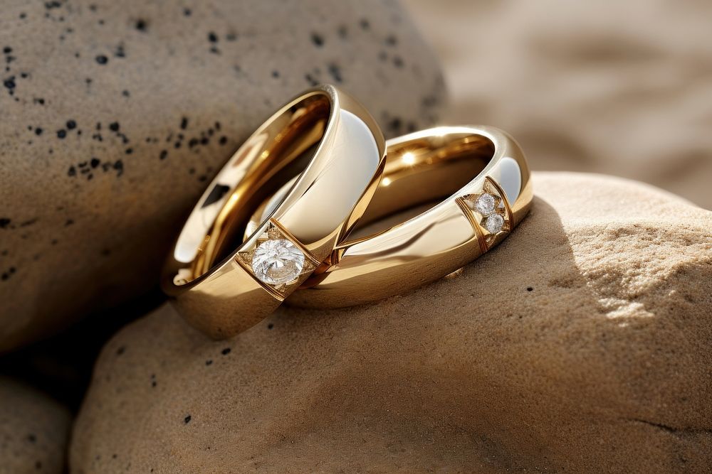 Rings diamond gemstone jewelry.