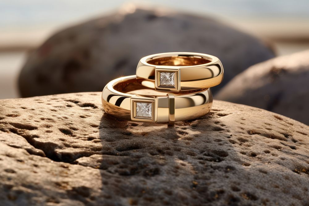 Rings jewelry diamond gold.
