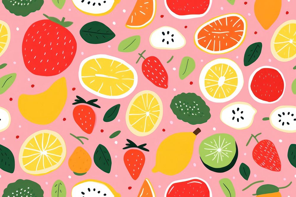 Pattern fruit backgrounds berry.