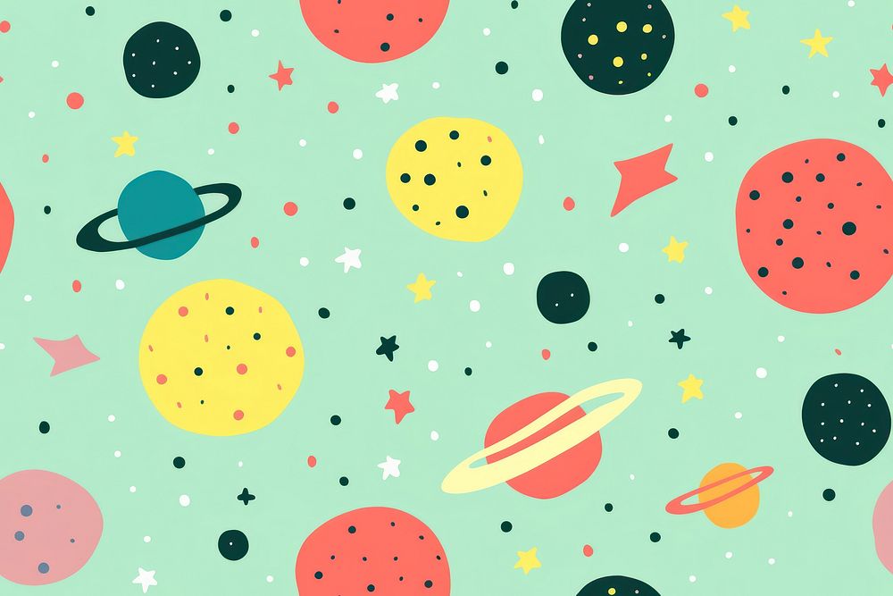 Pattern backgrounds space confetti.