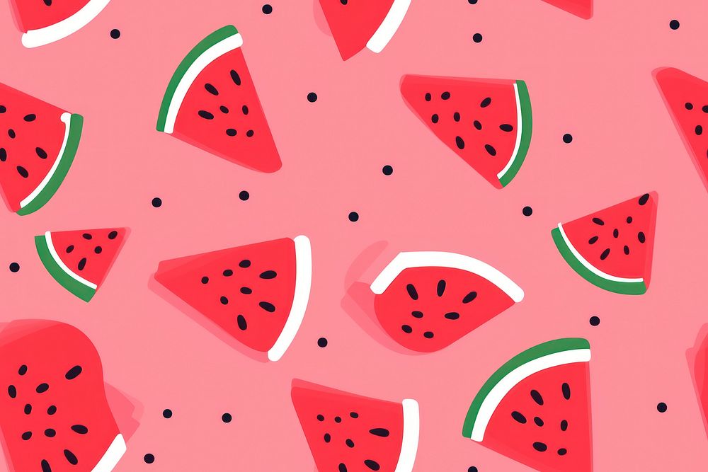 Watermelon backgrounds pattern fruit.