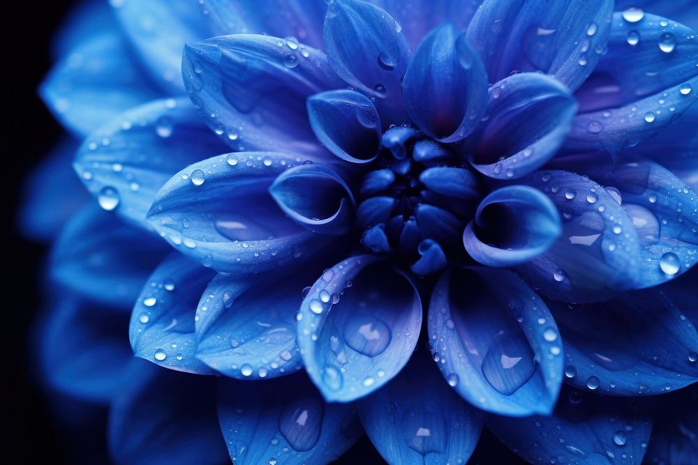Blue flower macro photography inflorescence backgrounds.