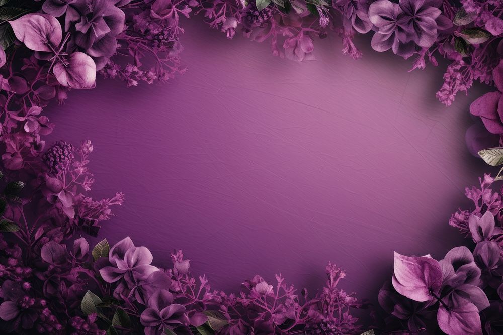 Purple backgrounds pattern flower.