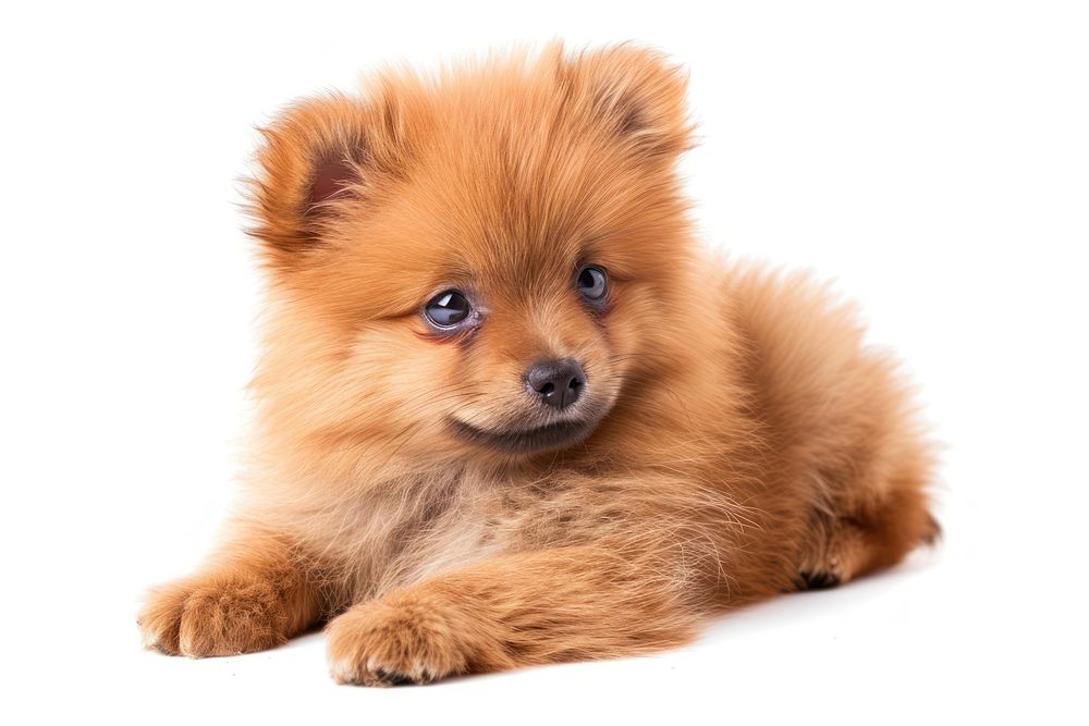 Pomeranian dog mammal animal.