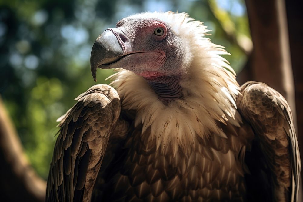 Vulture animal condor beak.