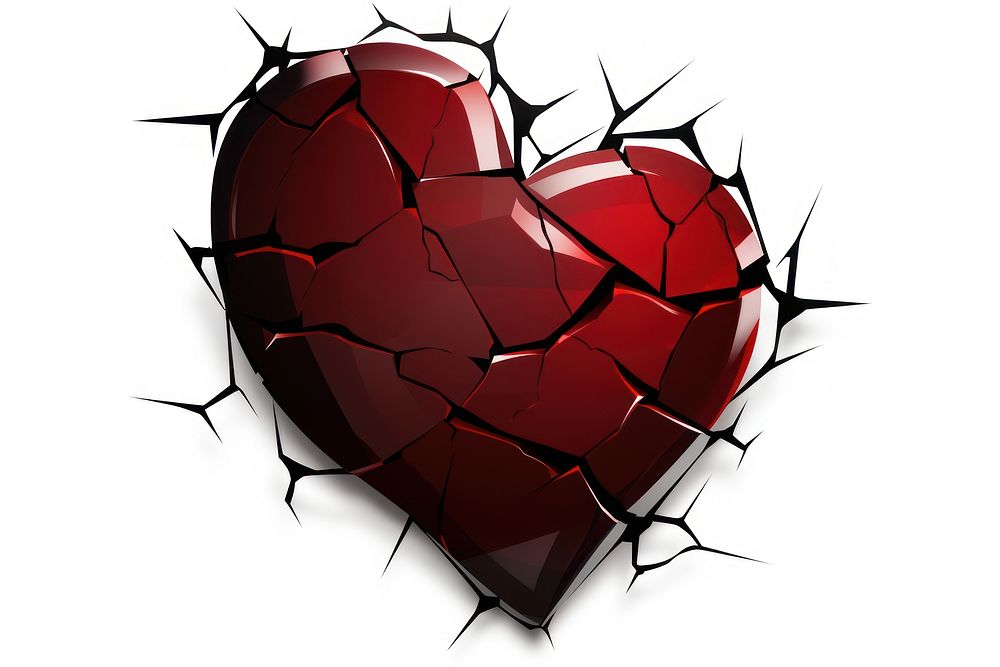 Broken heart destruction misfortune protection.