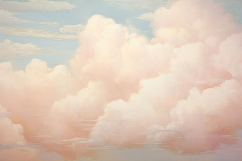 Cloud painting backgrounds nature.