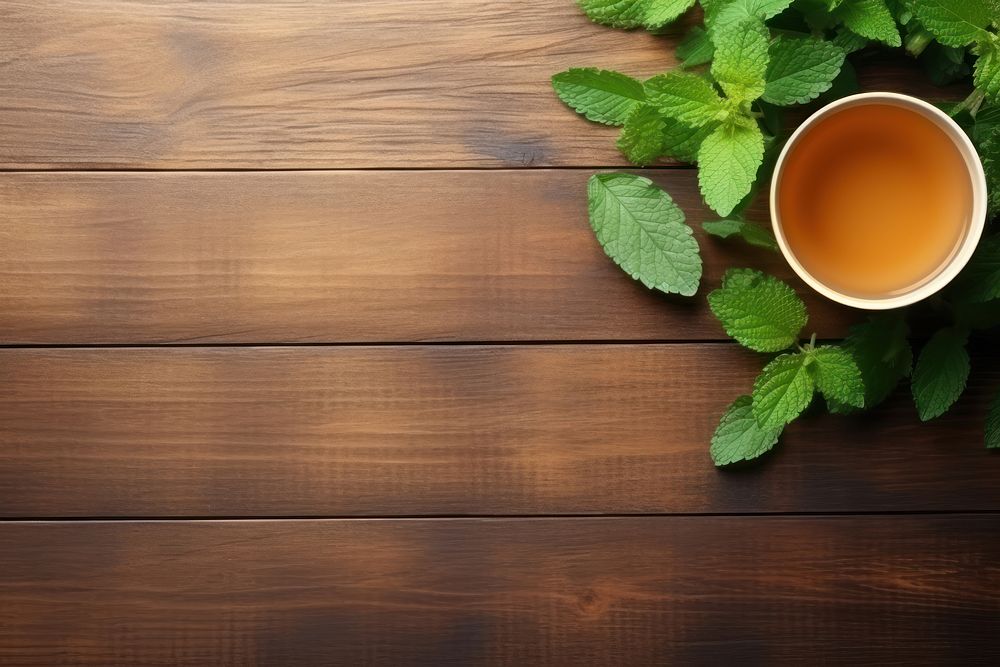 Assam tea wood cup backgrounds.