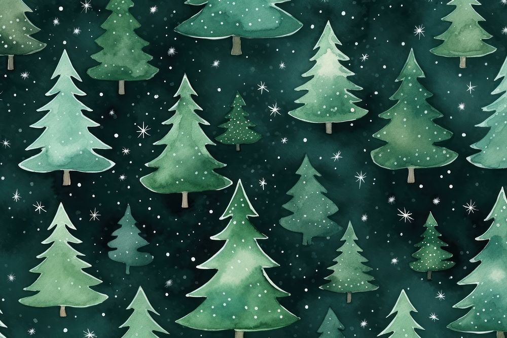 Christmas green backgrounds pattern plant.