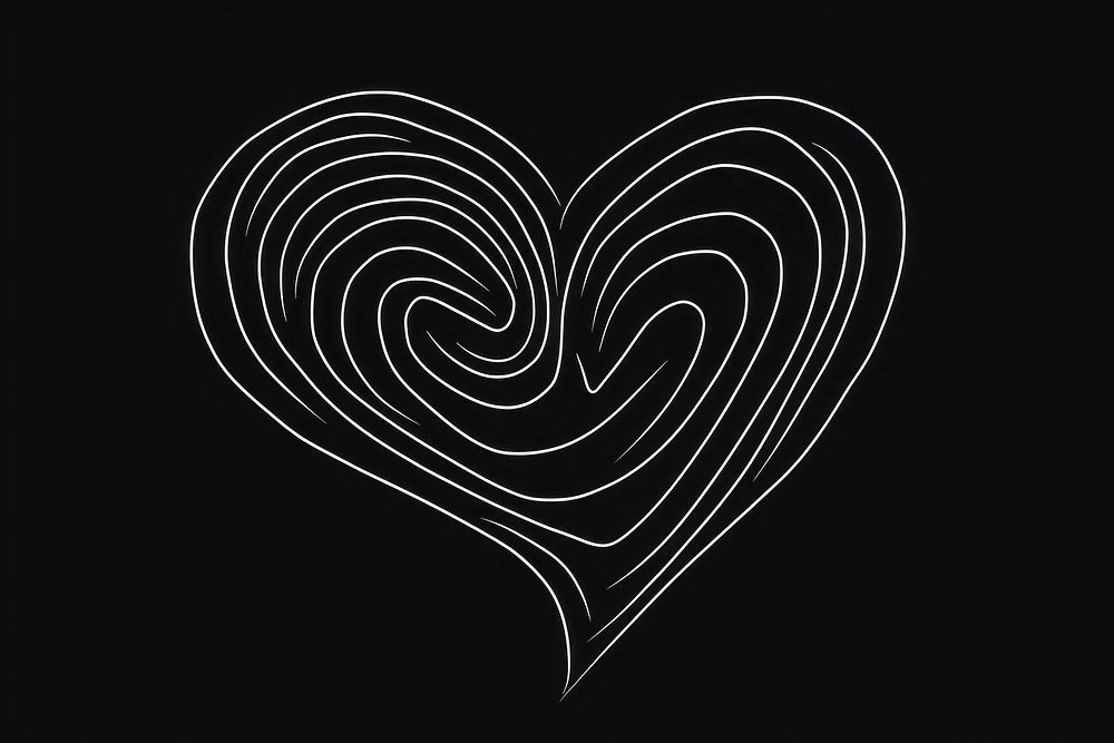 Continuous line drawing heart backgrounds white black.