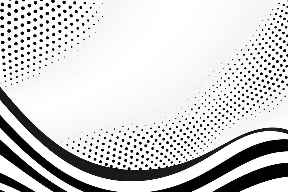 Monochrome color comic background with lines and halftone backgrounds pattern abstract.