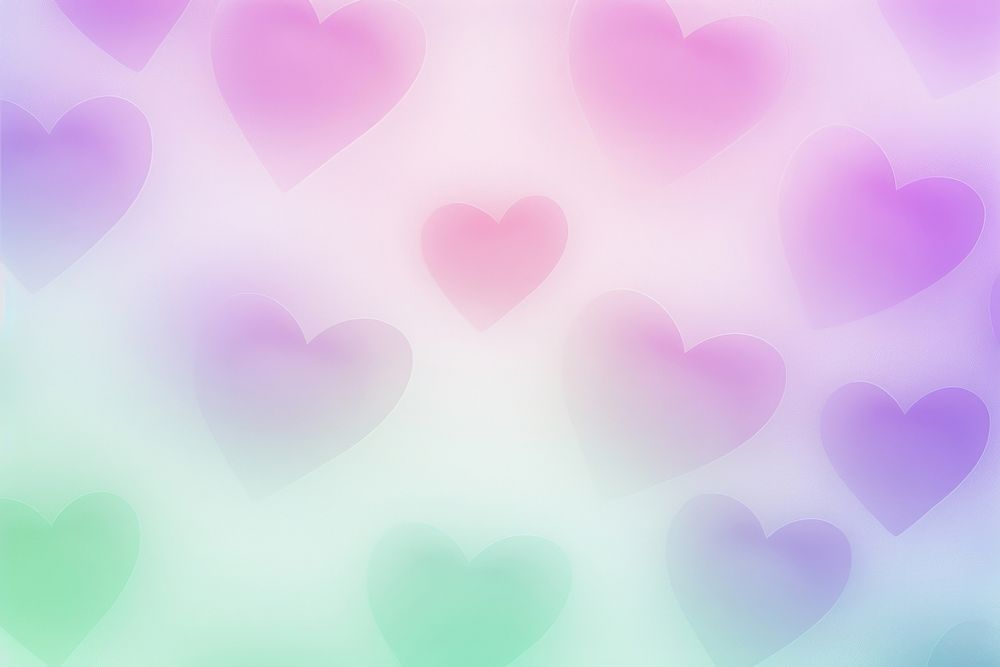 Cute heart shape backgrounds purple defocused.