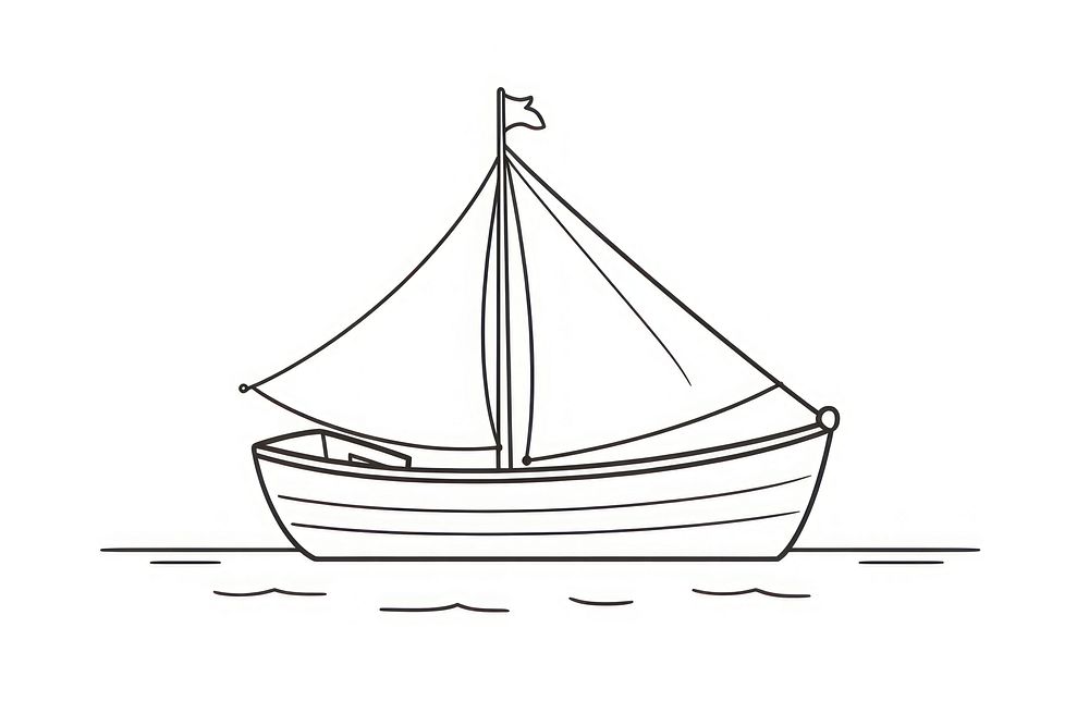 Boat watercraft sailboat vehicle.