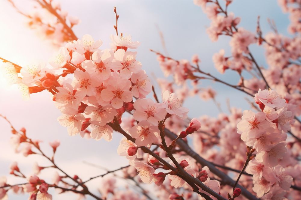 Blossom outdoors flower cherry.