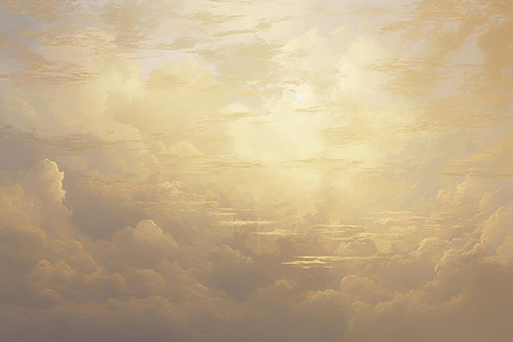 Gold sky cloud backgrounds outdoors nature.