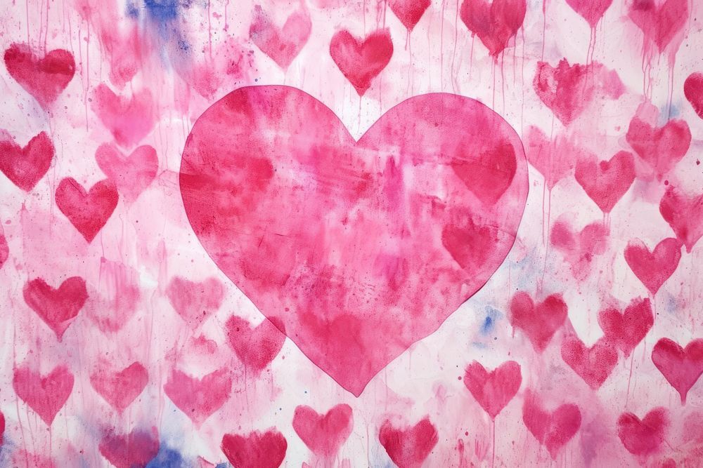 Heart tie dye a painted background in the style of shibori pink and white backgrounds textured creativity.