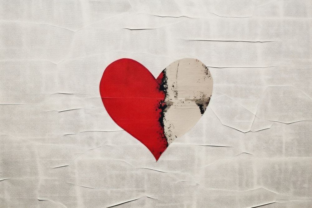 Heart wall backgrounds misfortune.
