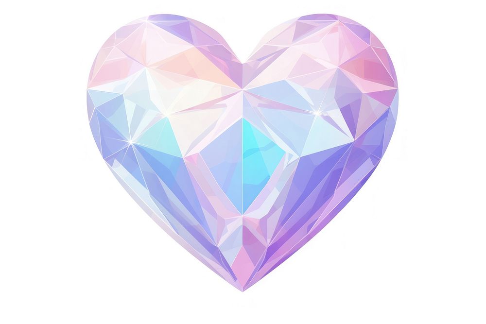 Heart shape backgrounds jewelry white background.