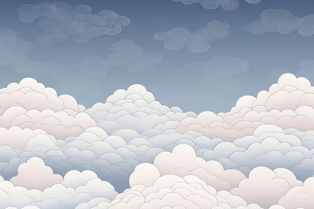 Pattern cloud backgrounds outdoors.