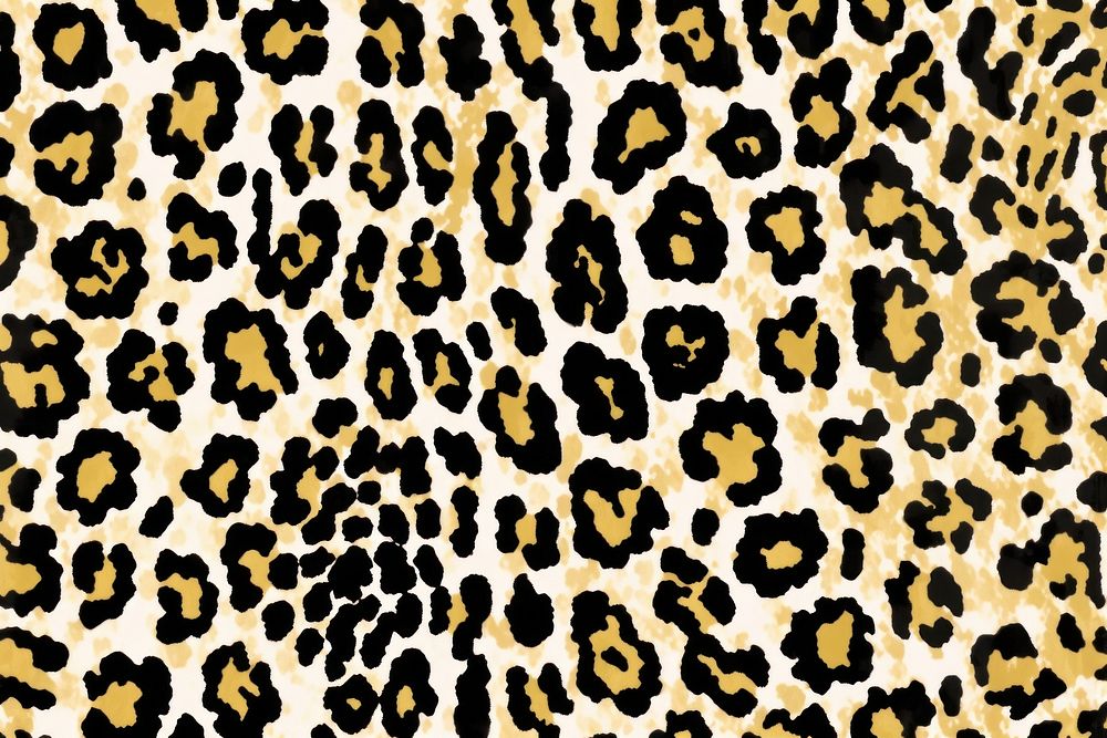 Leopard skin pattern backgrounds carnivora textured.