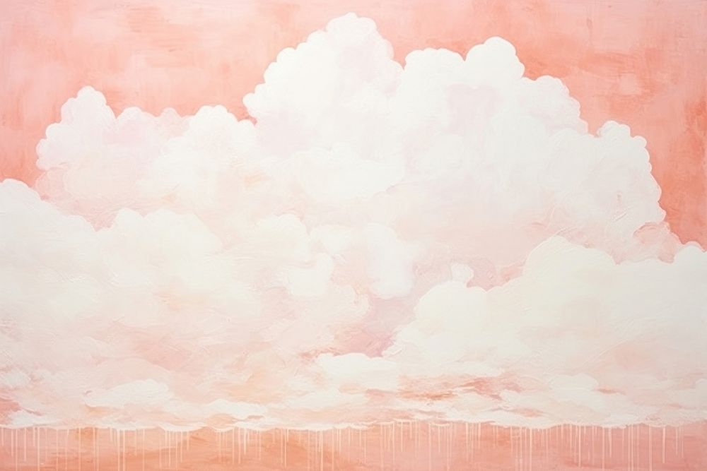 Cloud abstract painting nature.
