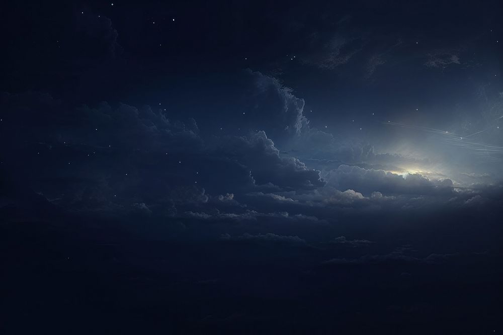 Night sky cloud thunderstorm backgrounds outdoors.