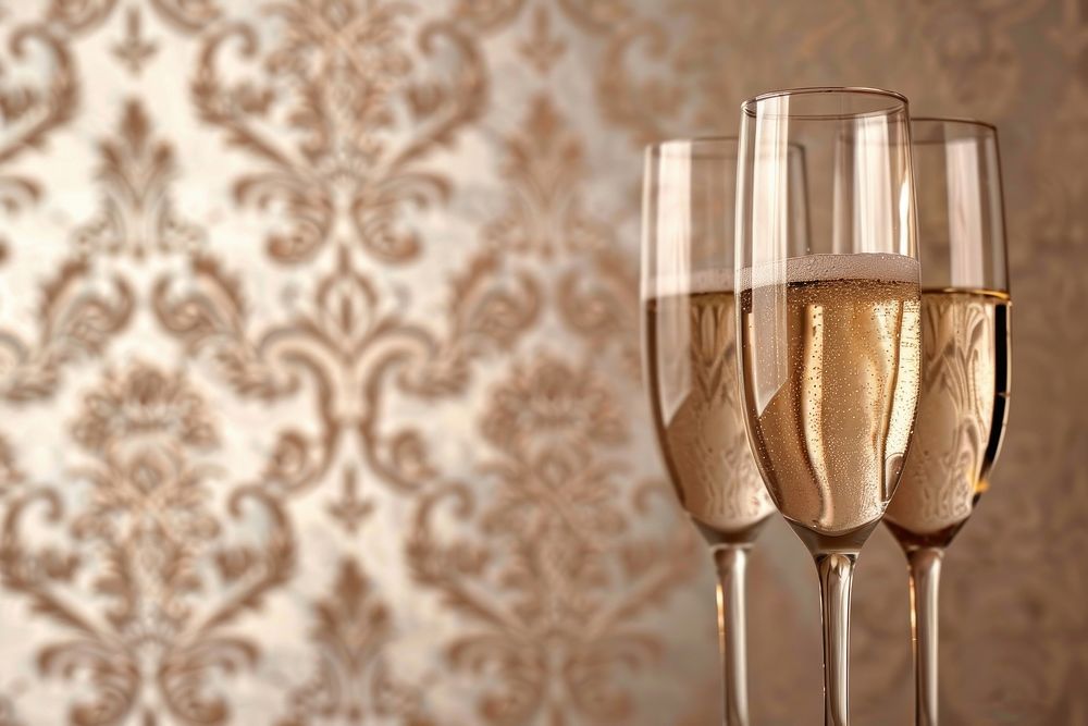 Wallpaper champagne glass drink.