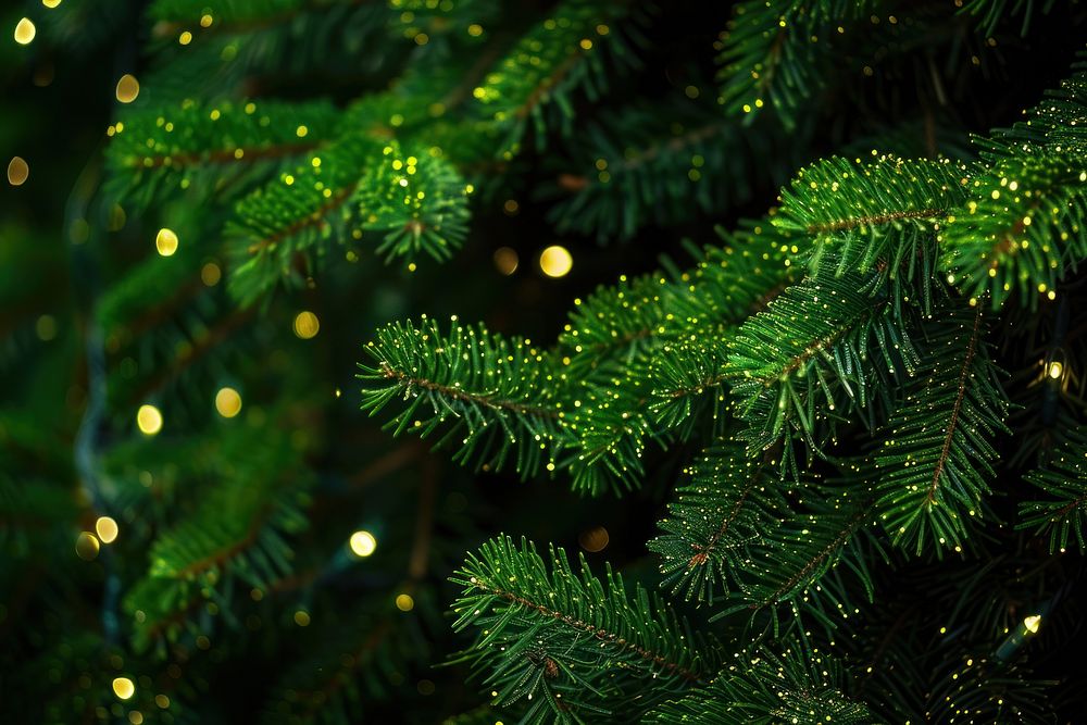 Christmas tree backgrounds plant.