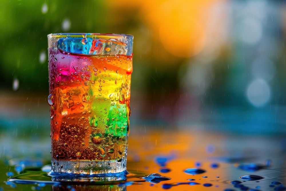 Drink glass cocktail soda.