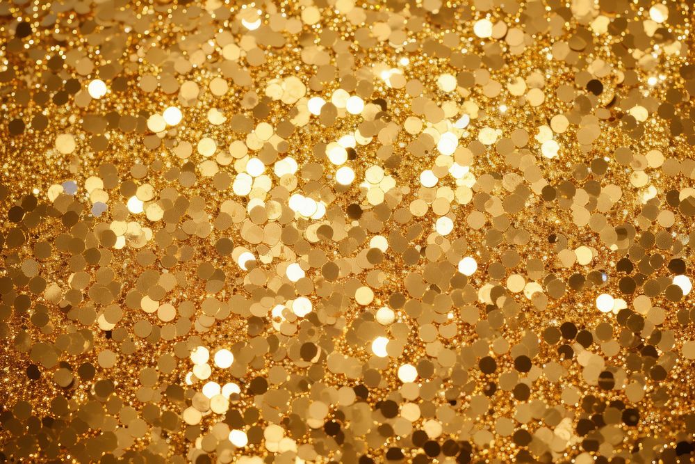 Gold glitter backgrounds illuminated.