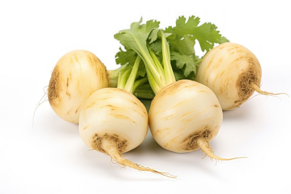 Turnips vegetable plant food.