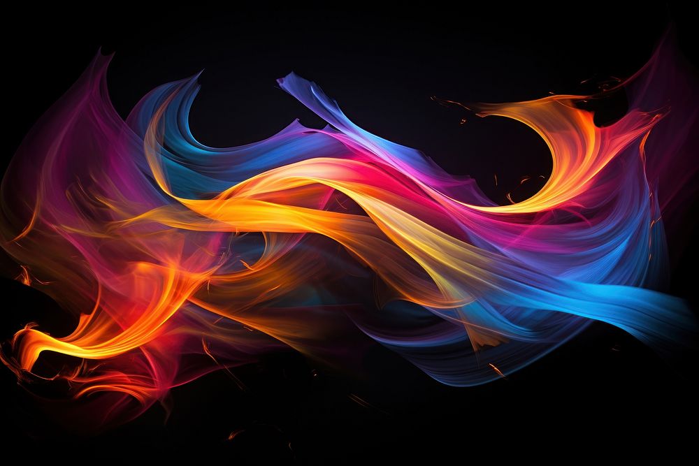 Abstract colorful fire backgrounds pattern light.