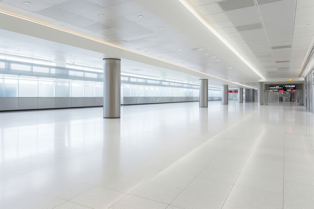 Airport flooring infrastructure headquarters.