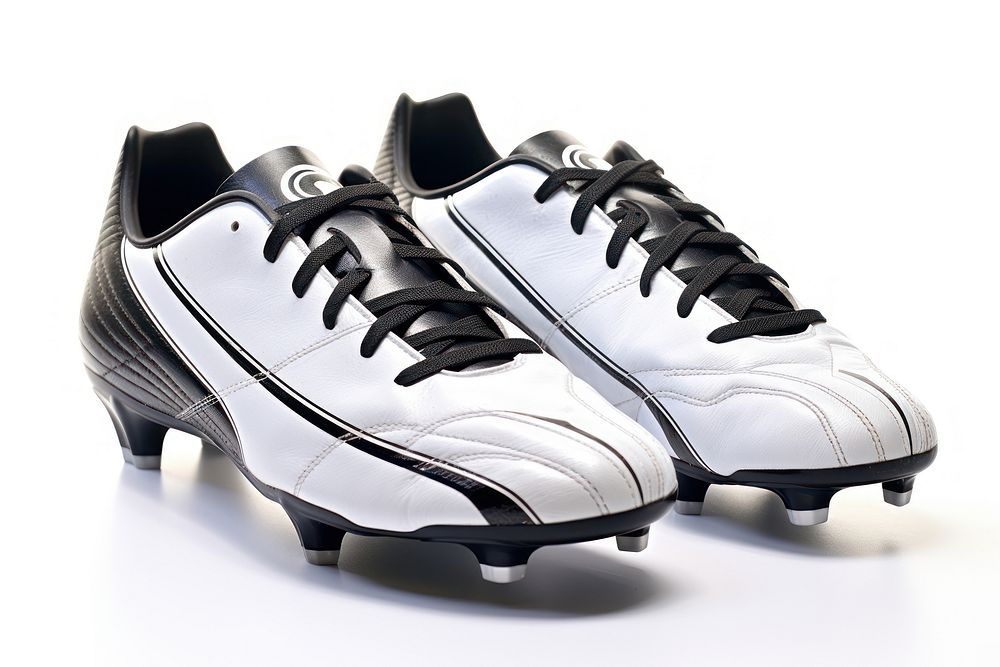 Soccer cleats footwear white shoe.